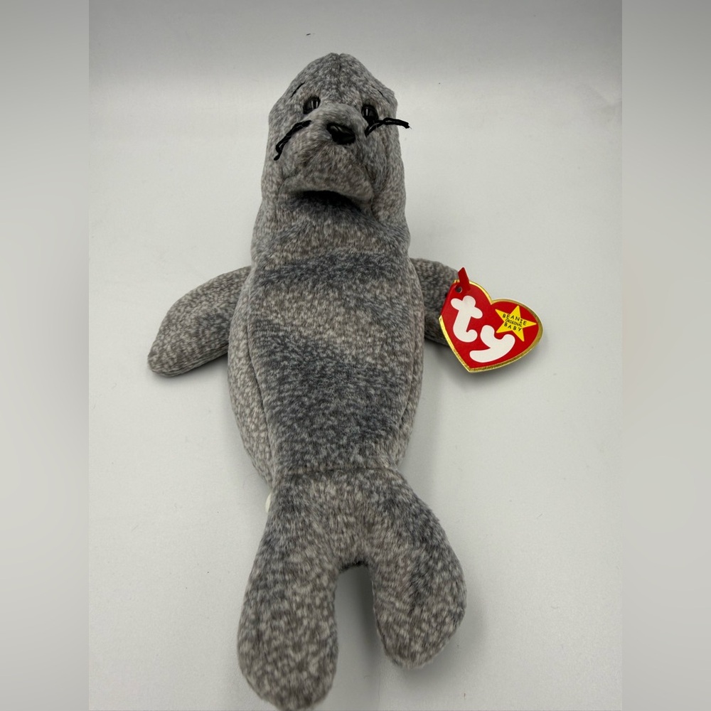 Slippery Gray Seal beanie babie